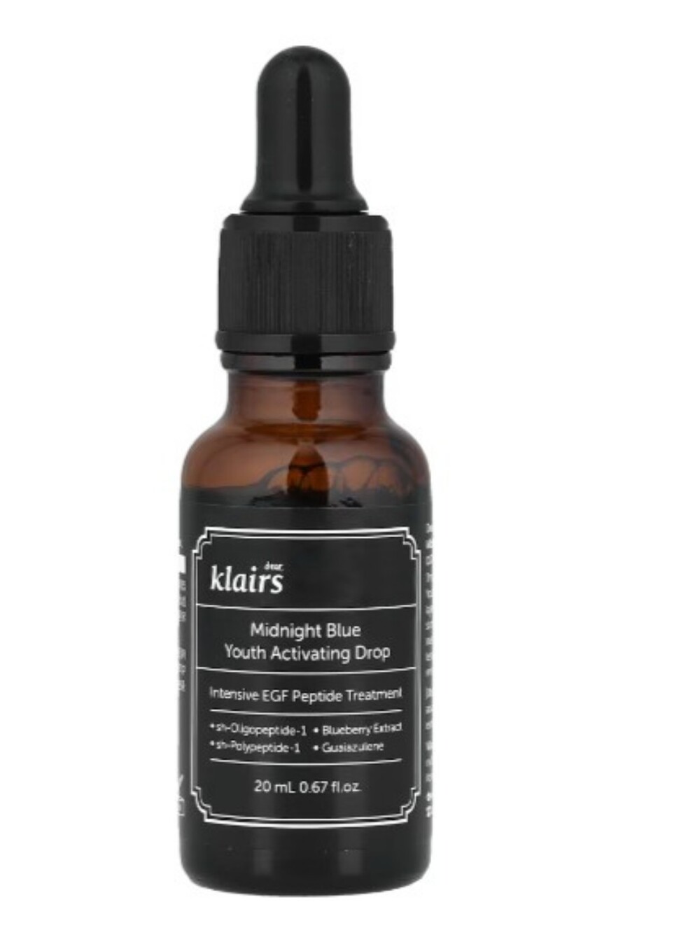 Dear Klair's Midnight Blue Youth Activating Drop 20 ml, New, Serum K Beauty Skin